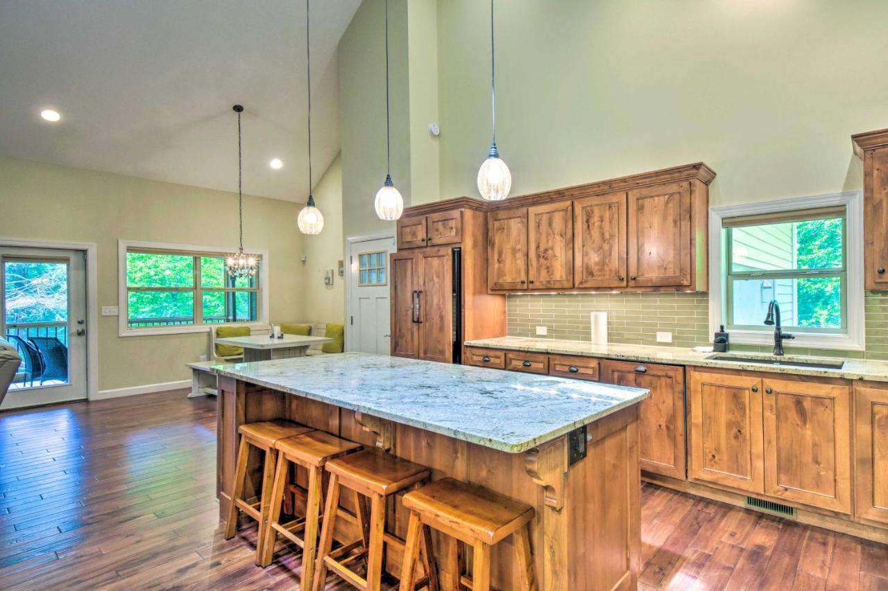 Cozy Riverside Dahlonega Home With Kayaks And Fire Pit מראה חיצוני תמונה