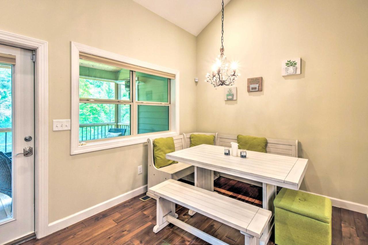 Cozy Riverside Dahlonega Home With Kayaks And Fire Pit מראה חיצוני תמונה