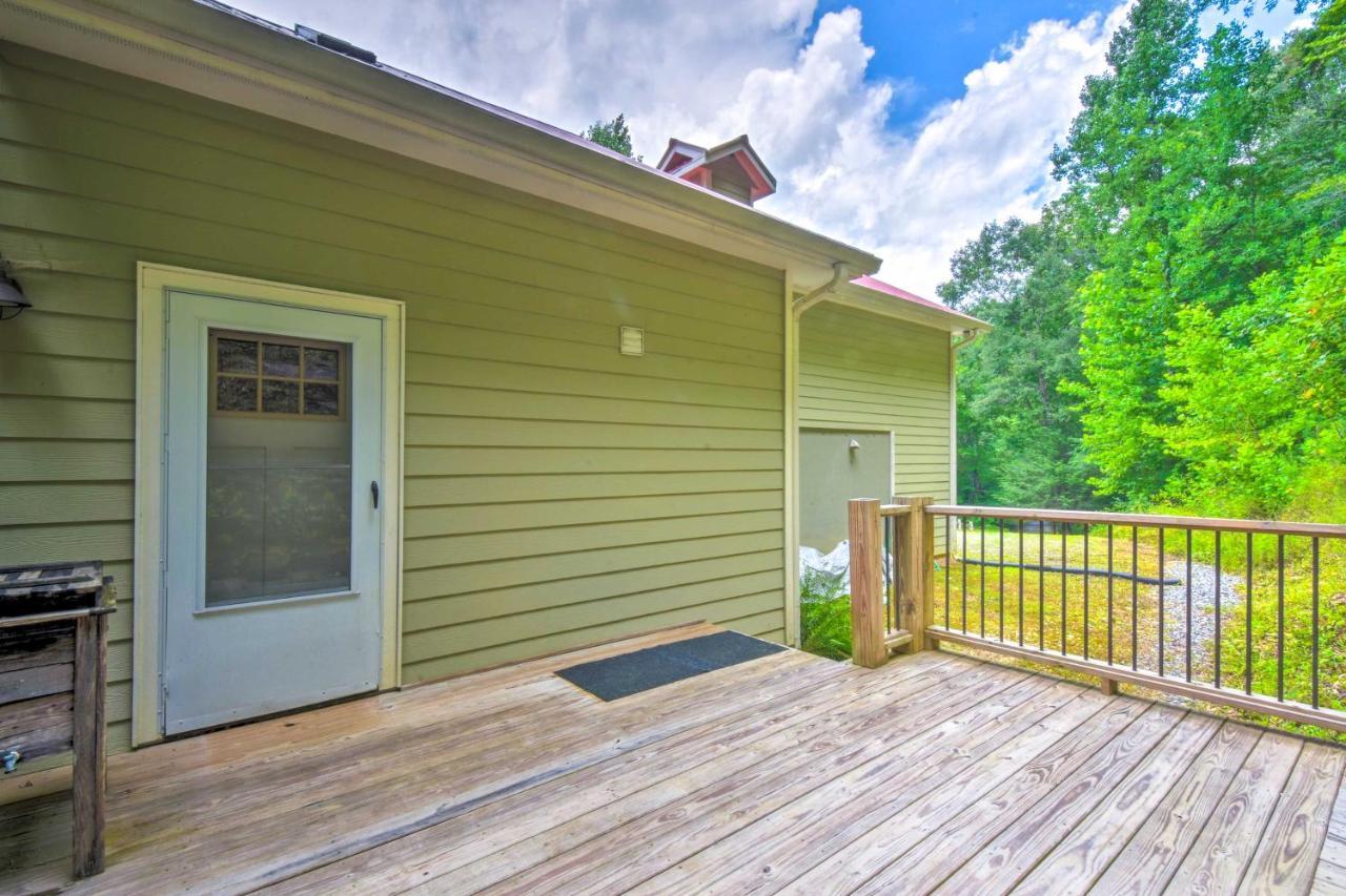 Cozy Riverside Dahlonega Home With Kayaks And Fire Pit מראה חיצוני תמונה