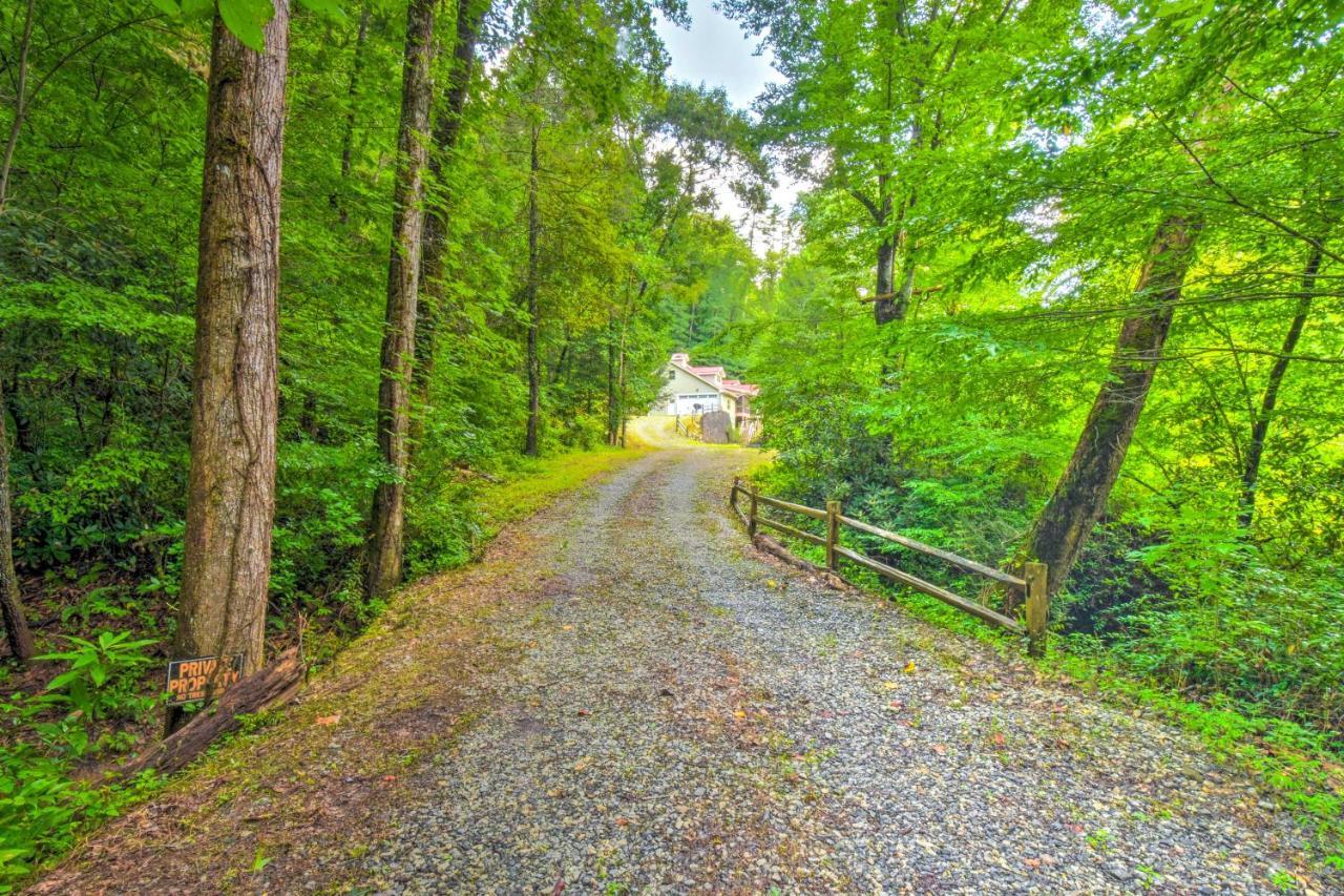 Cozy Riverside Dahlonega Home With Kayaks And Fire Pit מראה חיצוני תמונה